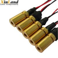 o motorista de alta qualidade Module do diodo láser do módulo do laser de 850nm 10mw IR com ligações dirige o diâmetro exterior 6mm