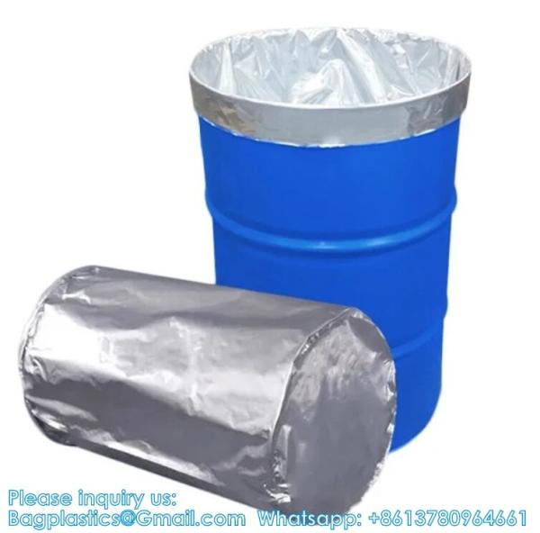 200 Ltr Round Bottom Aluminum Foil Bag Drum Liner drum liners/bags for storage of silicone and polyurethane sealants