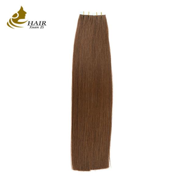 Wholesale Virgin Russian Hair 100% Remy Cuticle Hair Tape in Hair Extension