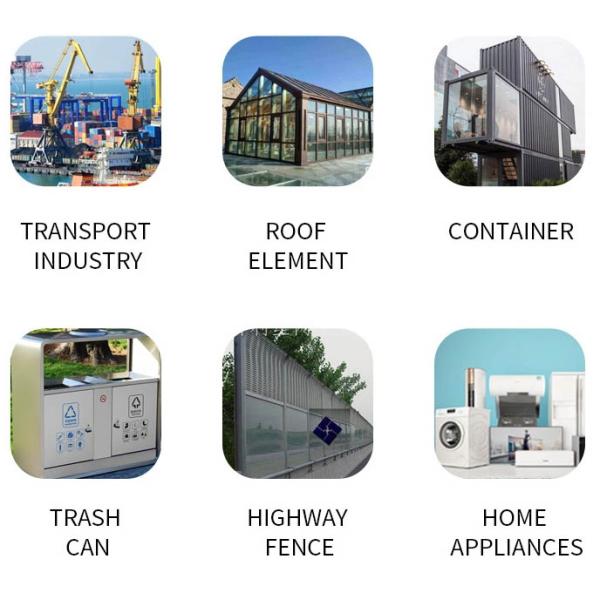 G550 AZ50 Гальвалюмная стальная катушка Срезные полоски с противопальцевой поверхностью