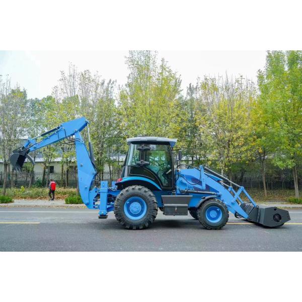 EPA Backhoe Loader with High Strength Materials and Air Cooling 7 Ton Compact Tractor