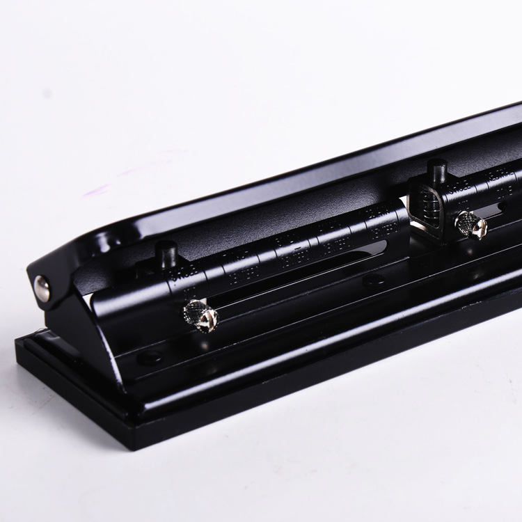 Metal 3 hole punch stationery desktop office 3 hole adjustable punch