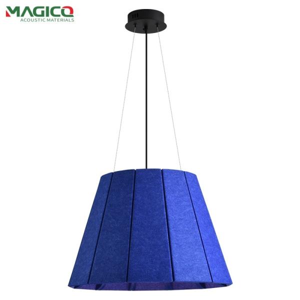 Modern Polyester Fiber Lampshade Office Acoustic Sound-Absorbing PET Felt Handmade Chandelier