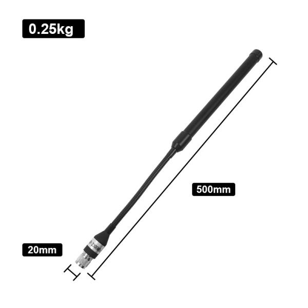 RF  fiber glass Gooseneck antenna gain 3.5dbi 2400-2500MHz antenna for communication device