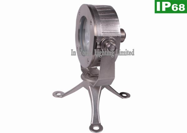 DC 24V 9W White Underwater Projection Lights For Pond Waterfall
