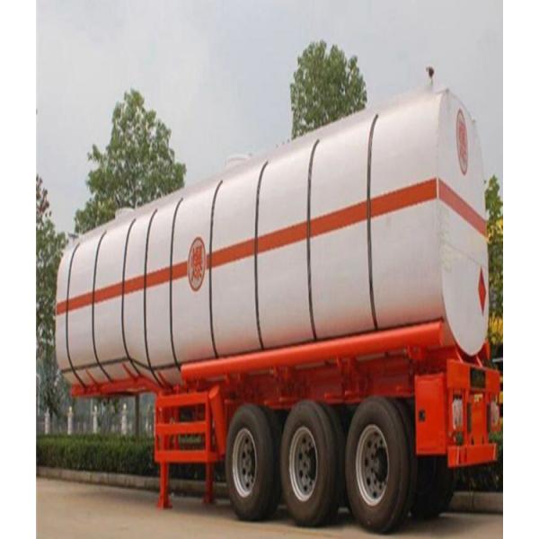 Carbono/acero inoxidable 50000 litros Capacidad Cisterna de combustible de aceite de agua Transporte Semirremolque con dispositivos de seguridad