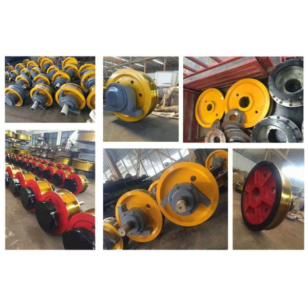 Емкость тяжелого груза давления колеса железного железнодорожного колеса телеги стали большая