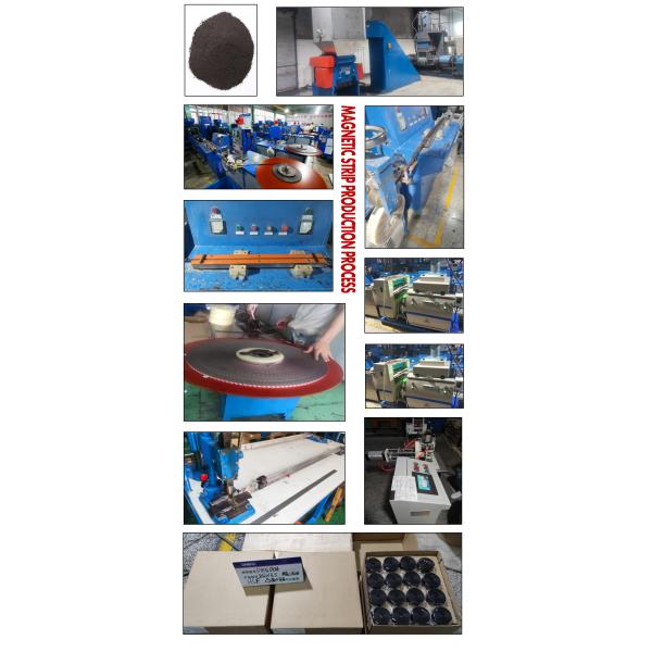 Настраиваемые гибкие магниты с односторонними многопольными резиновыми магнитами 3M