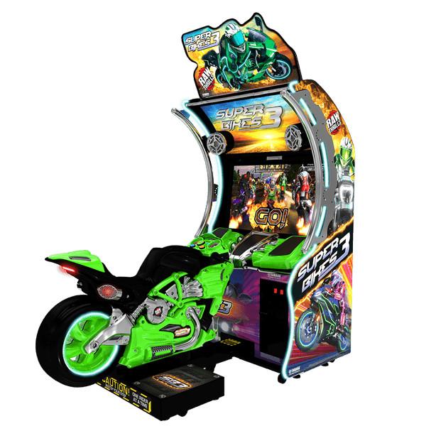 300W Moto Bike Racing Simulator SUPER BIKE 3 Arcade Racing Simulator For Game Center