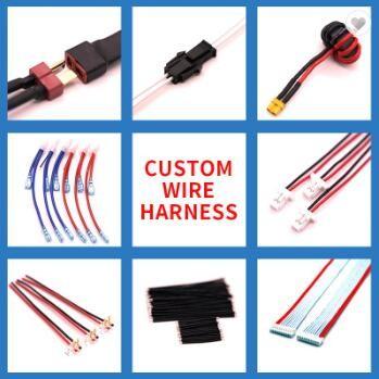 PVC Copper 0.8-4.2mm Pitch Flat Ribbon Cable Wire Harness Customized