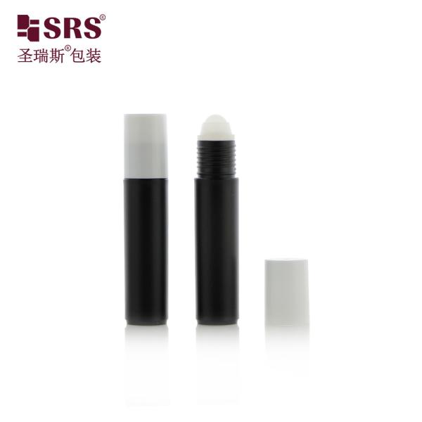 10ml Matte Frosted PP PCR Roll on Bottle for Essential Oil Logo Printing Smooth Surface