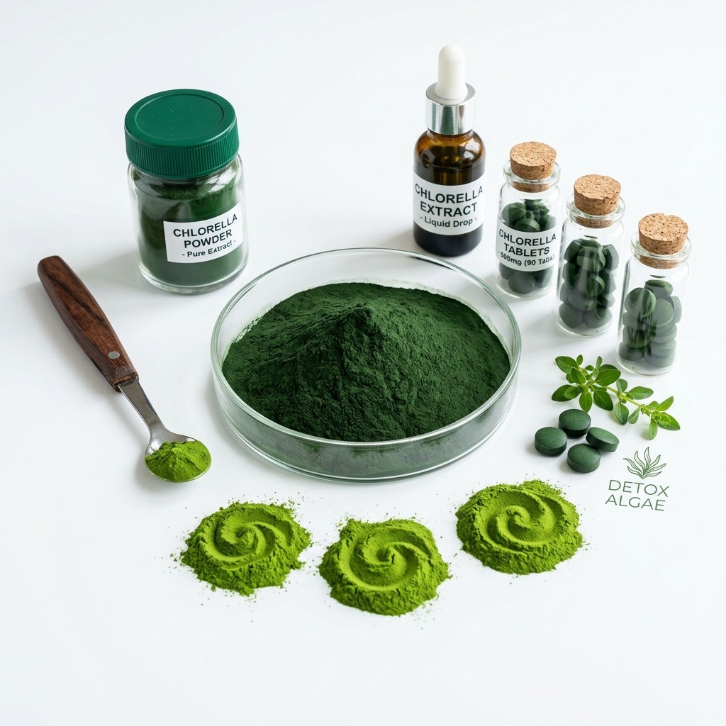Chlorella Extract PE-90 Standardized Bioactive Algal Concentrate