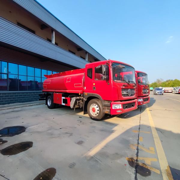 DONGFENG 15000L Carbon Steel Fuel Tank Truck | Diesel/Petrol Transport | Mobile Dispensing | Hazardous Chemical Certified Ethanol Truck Hazardous Chemical Tankers LPG