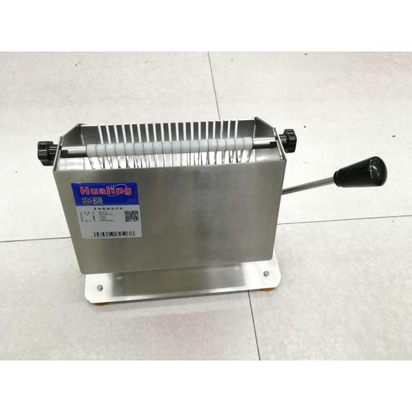 Толщина куска резца 8мм сосиски хот-дога Слисер сосиски оборудований пищевой промышленности нержавеющей стали ручная