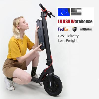 EU/US Warehouse Delivery 350W X8 Folding E-Scooter 10inch 10Ah Electric Scooters for Bluetooth Connectivity