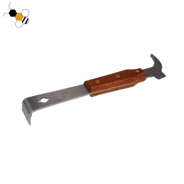 35.8cm Stainless Steel Chisel Hive Tool With Wooden Handle