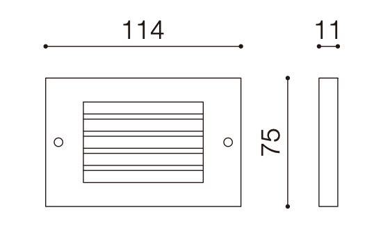 Couleur cuivre 3W 6W Lumières extérieures à pas LED DC12V Lumières extérieures à pas en acier inoxydable
