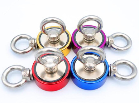 High Pulling Force Countersunk Neodymium Disc Magnets N52 with Composite NdFeB Material