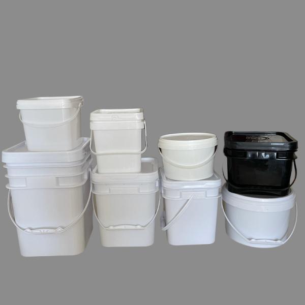 1 Gallon Food Grade Plastic Bucket Stronger and Convenient for Milk Storage
