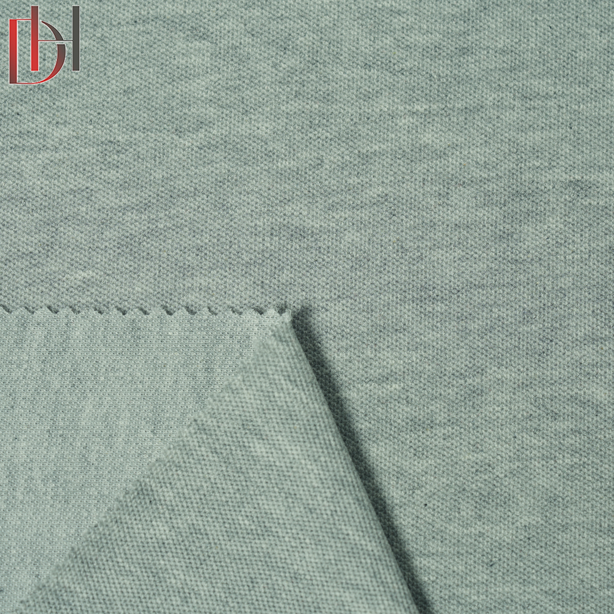 Wholesale Breathable Double Pique Fabric 63% Cotton 37% Polyester 210gsm For Garment Factories