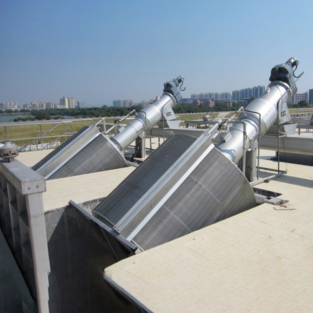 Customized Stainless Steel High Efficiency Screw Conveyor for Wastewater Treatment