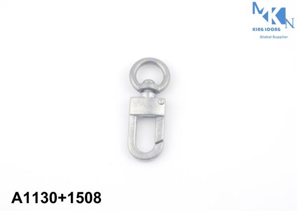 Polishing Swivel Eye Bolt Snap Hook , Durable Small Swivel Snap Hooks