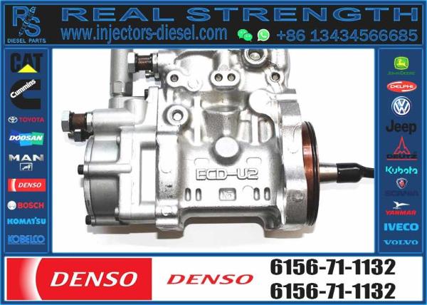 Diesel Engine parts 6156-71-1132 SA6D125E-3B injector fuel pump 6156-71-1131 fuel injection pump for komatsu PC400-7