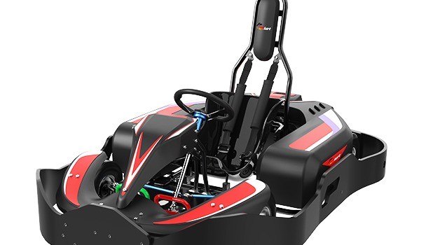 Младший ребенка спортивной площадки ярмарки идет Kart 2.89Nm со светом СИД
