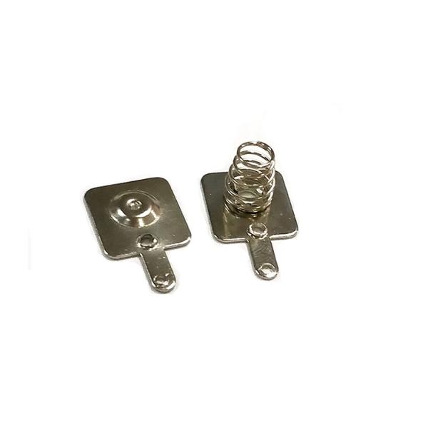 Stainless Steel AA/18650 Battery Spring Contacts for Customized Industrial Components
