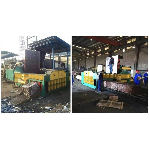 Y-81 Series Metal Baler / Hydraulic Metal Baler Machine For Scrap Metal Recycling Made In China