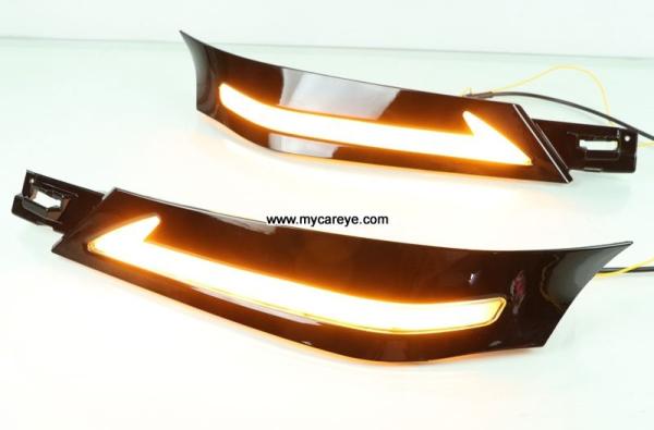 Toyota Vellfire 2016-2020 Car DRL LED Daytime Running Lights autobody parts