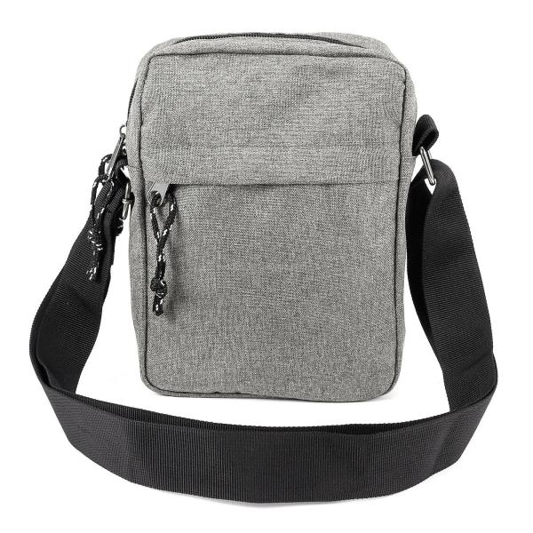Custom logo Black Mini Square Small Men's Crossbody Messenger Side Bag Men Sling Bag