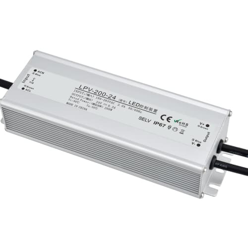 LED Strip Light Power Supply 100W 200W 350W DC12V 24V Led Driver Waterproof IP67 Power Supply