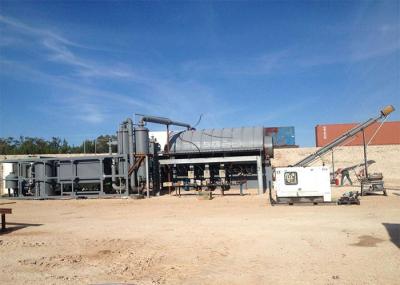 Self Feeding Pyrolysis Plant For Waste Plastic 1-15 Ton Per Batch