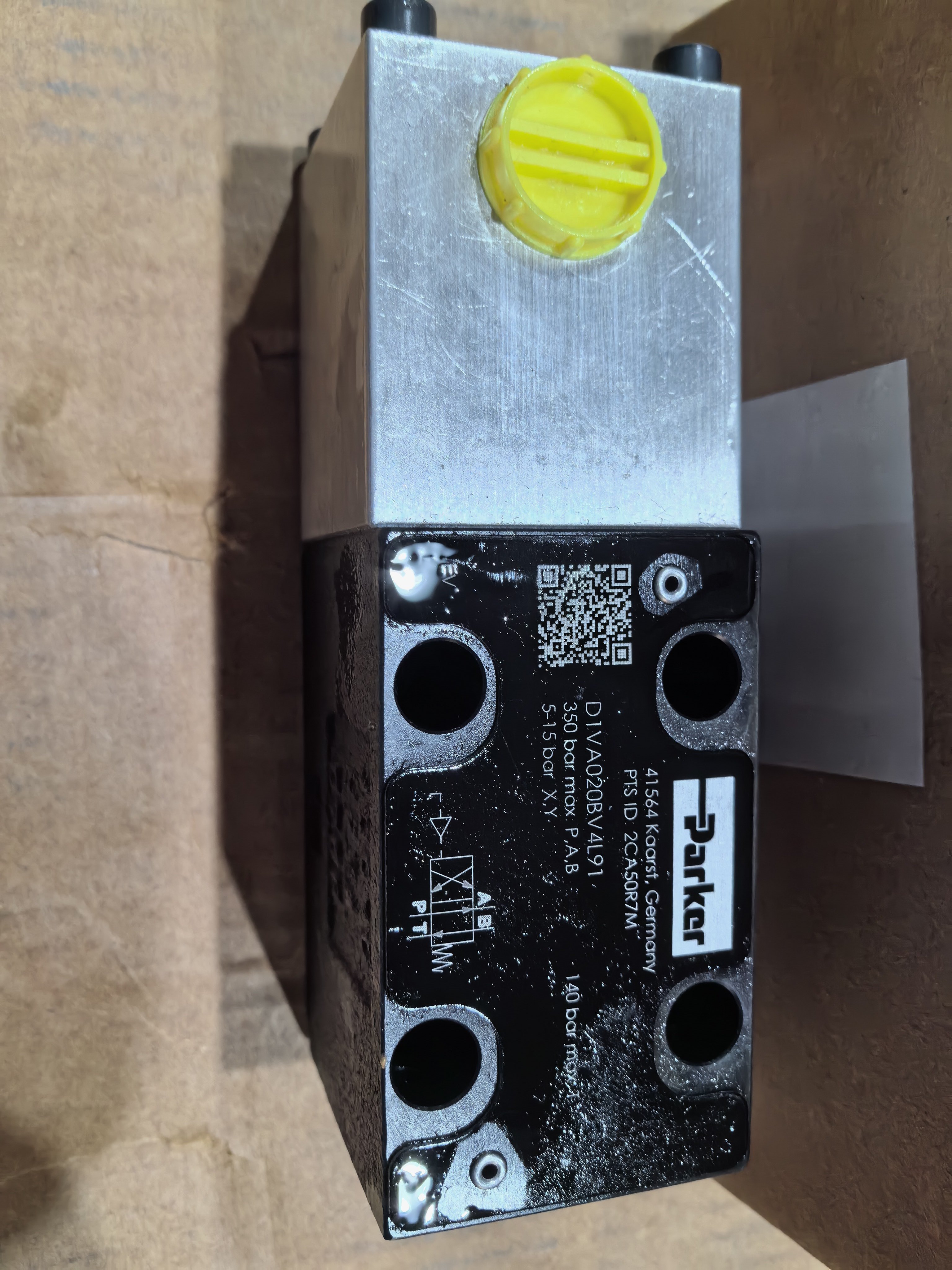 Parker D1VA.020.BV4L Pneumatic Directional Control Valve