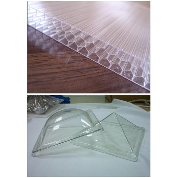 12% - 95% светопередачи PC гофрированный лист для теплиц