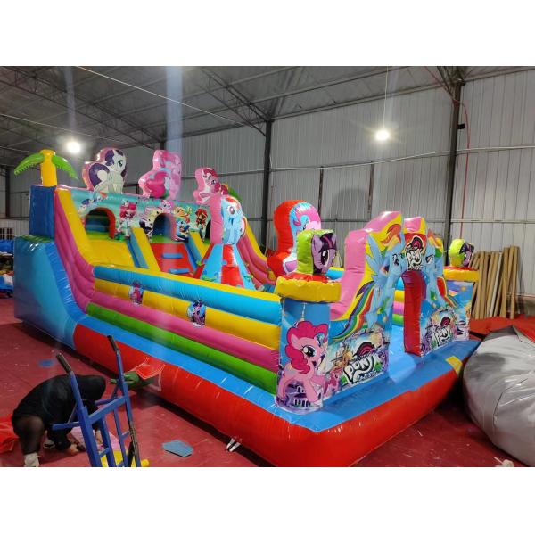 Unisex Outdoor Toys Fancy Inflatable Jumping Castle for Children's Amusement Park