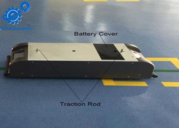 Warehouse Logistics AGV Car , Light Weight AGV Auto Guided Vehicle