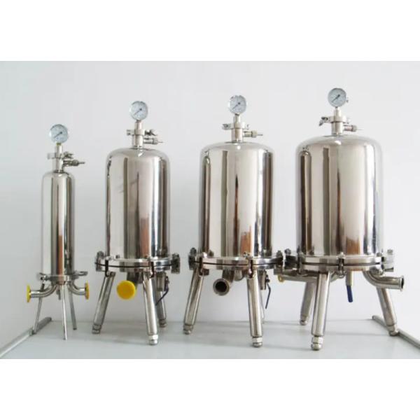 Санитарный вход дюйма DN50 дюйма 40 дюйма 30 корпуса фильтра 10 патрона SS304