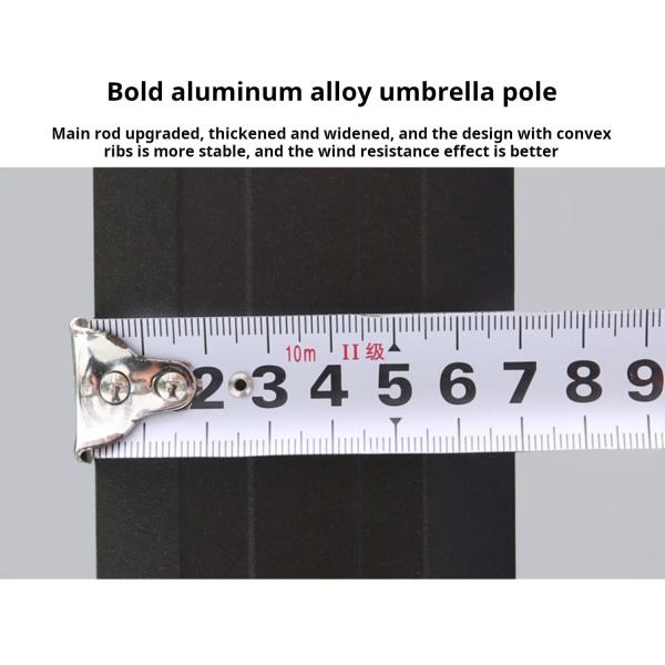 Aluminum Frame Heavy Duty Commercial Outdoor Umbrellas 2.5m Cantilever Parasol