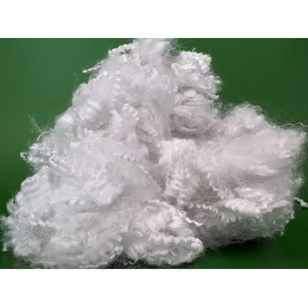 Raw White 1.2D*32mm Microfiber Polyester Staple Fiber for Towel