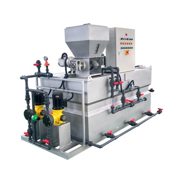 5KW Polymer Preparation Unit Automatic Chemical Sewage Treatment Plant 460V