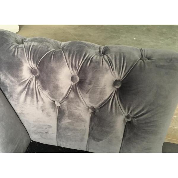 Fabric upholstery oak wood hotel lounge chair/single sofa/living room single sofa