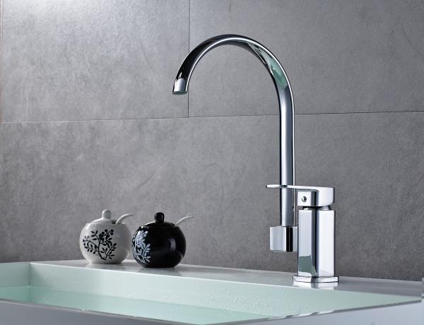 360° rotatable easy to care kitchen basin faucet adjustable temperature faucet