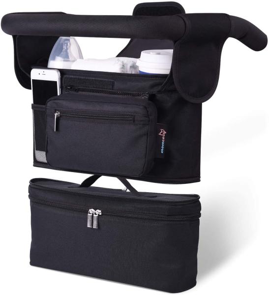 Double Layers Baby Stroller Organizer Bag 0.6kg