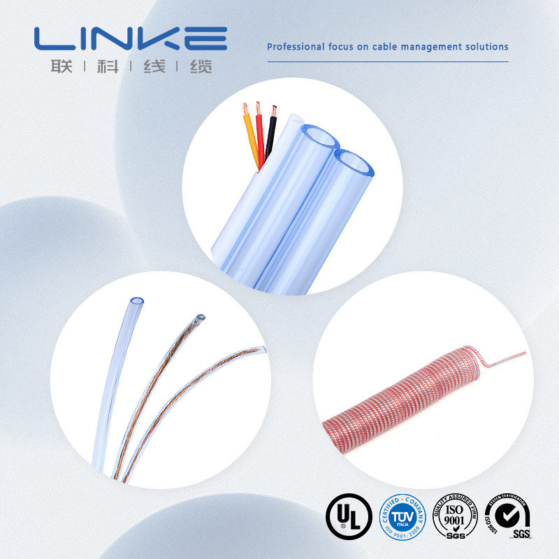 Custom Round Parallel Spring Coiled Cable ISO 13485 Medical Cable 's Specialty