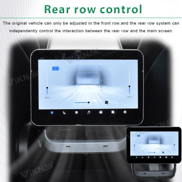 Air Conditional Model 3/Y Tesla Rear Display Back Row Seat CockPit LCD Screen