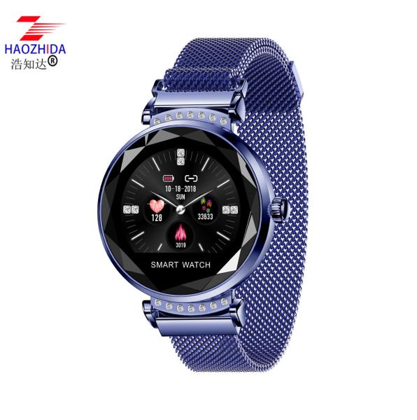 2019 Smart watch women with heart rate blood pressure fitness pedometer waterproof smartwatch for lady