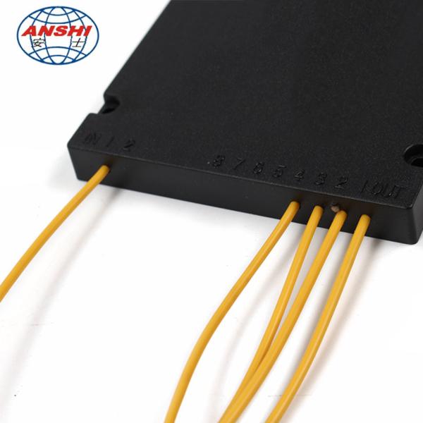 Плоскостный Splitter 1x4 оптического волокна цепи 1650nm Lightwave