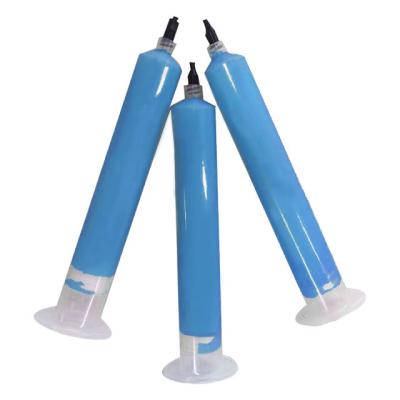 Blue Thermally Conductive Putty Heat Transfer thermal Silicone gel  2.5g/CC For Telecom Industry